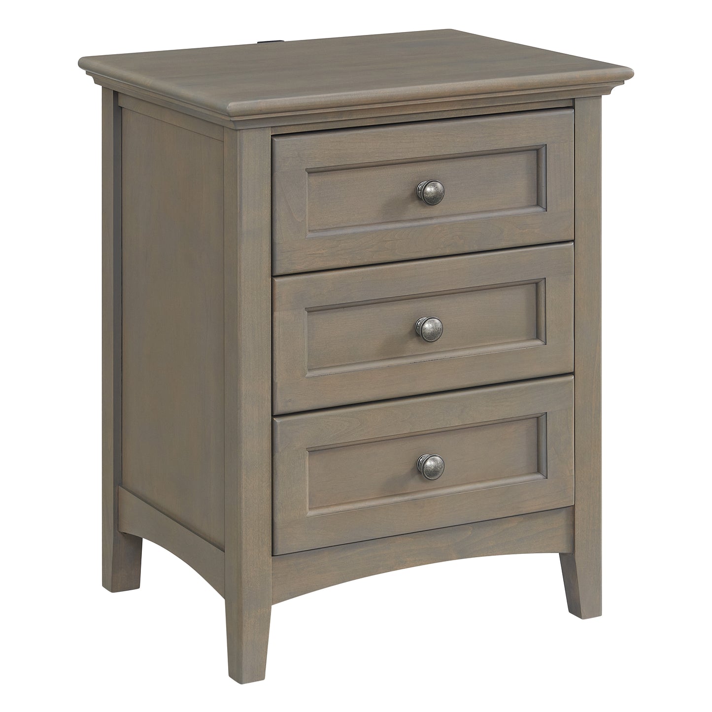 McKenzie 3-Drawer Nightstand