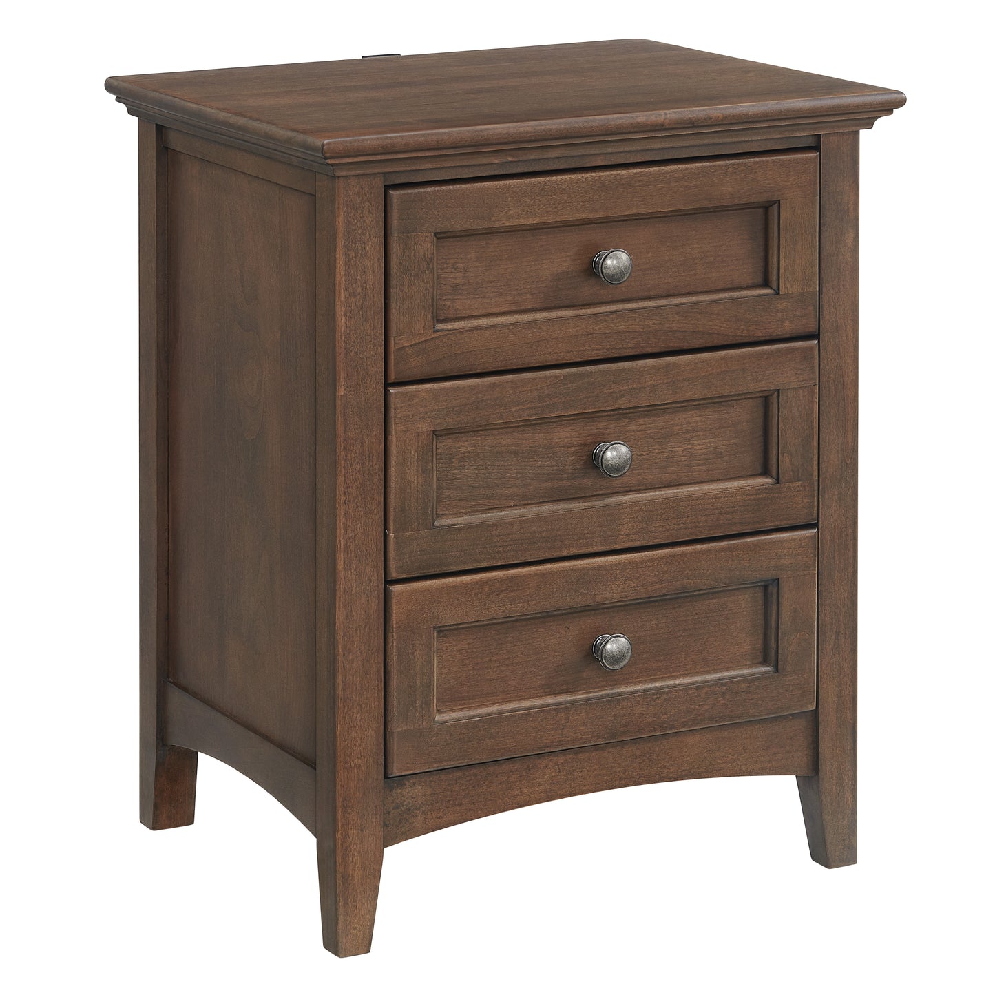 McKenzie 3-Drawer Nightstand