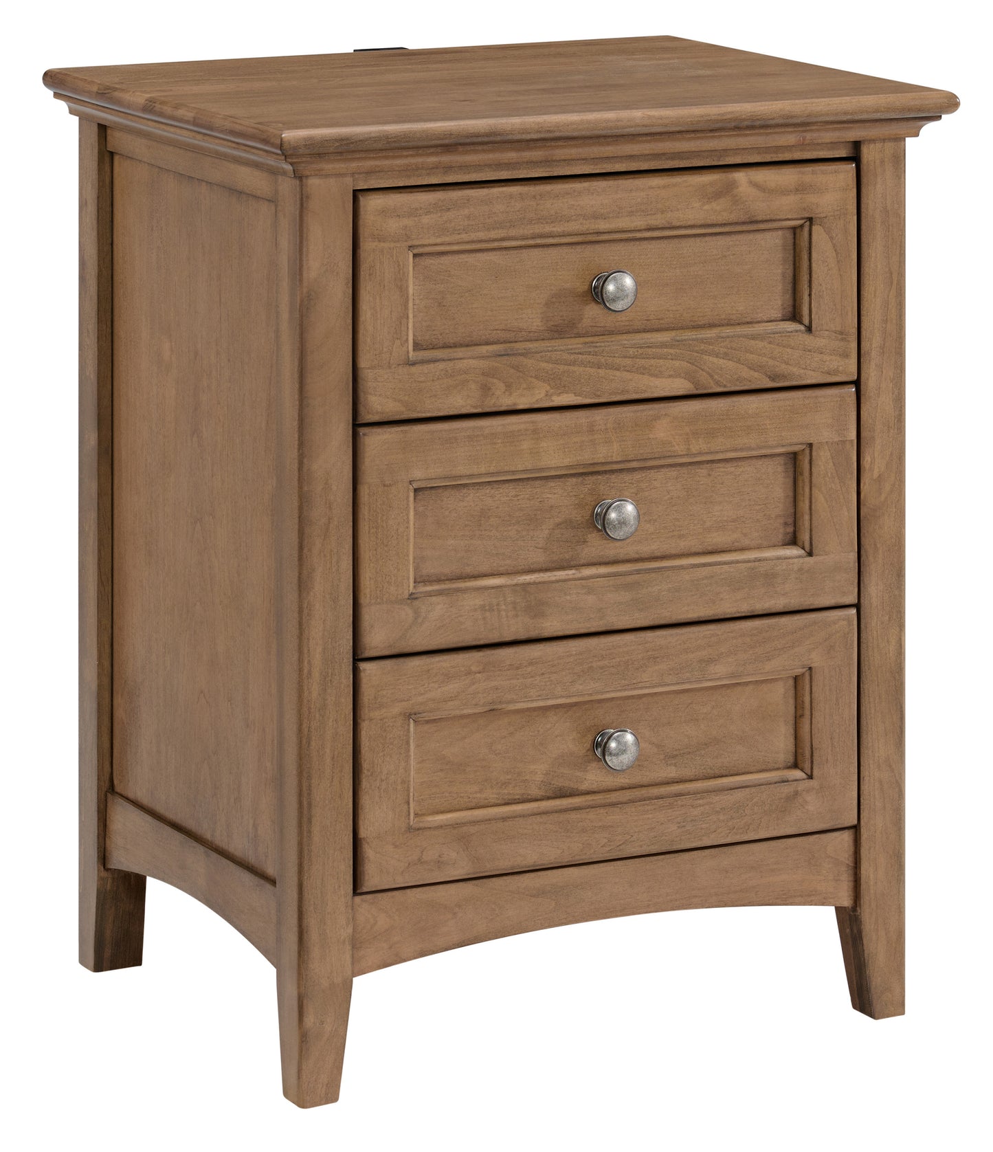 McKenzie 3-Drawer Nightstand