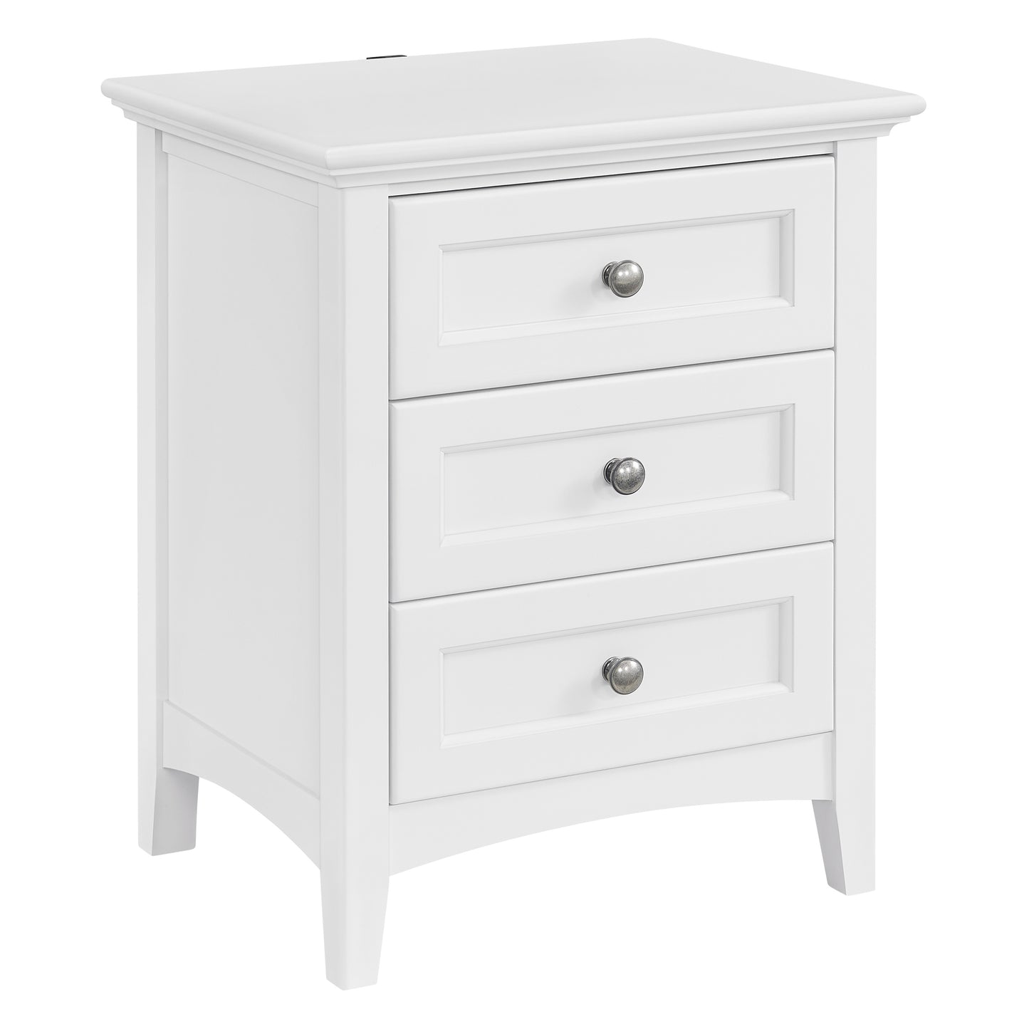 McKenzie 3-Drawer Nightstand