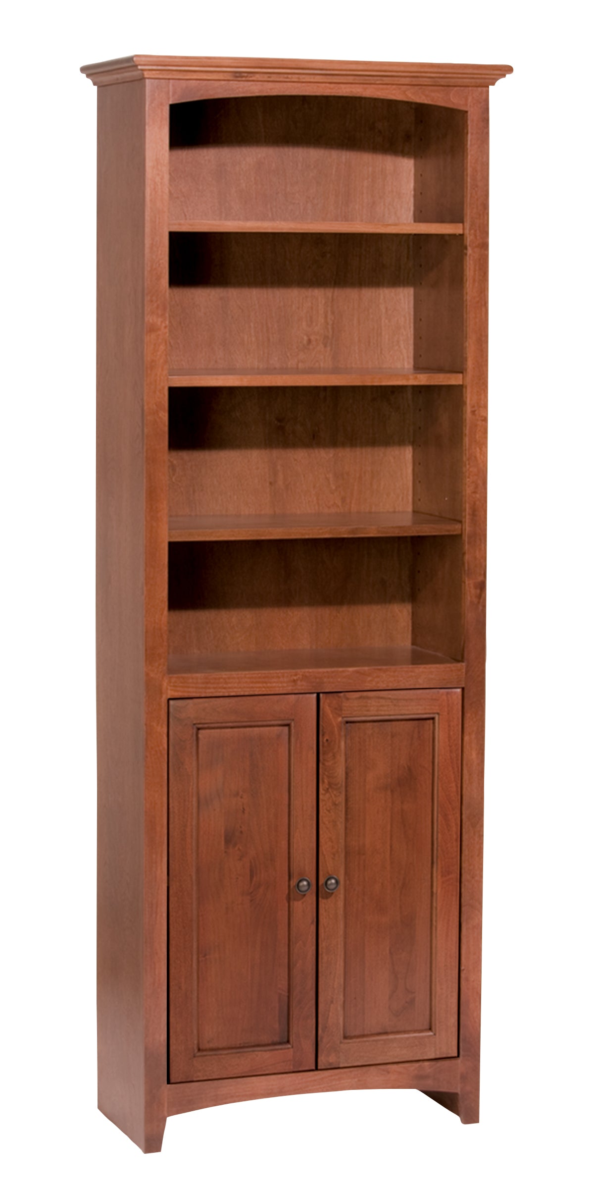 McKenzie Alder Bookcase 24"Wide with Doors