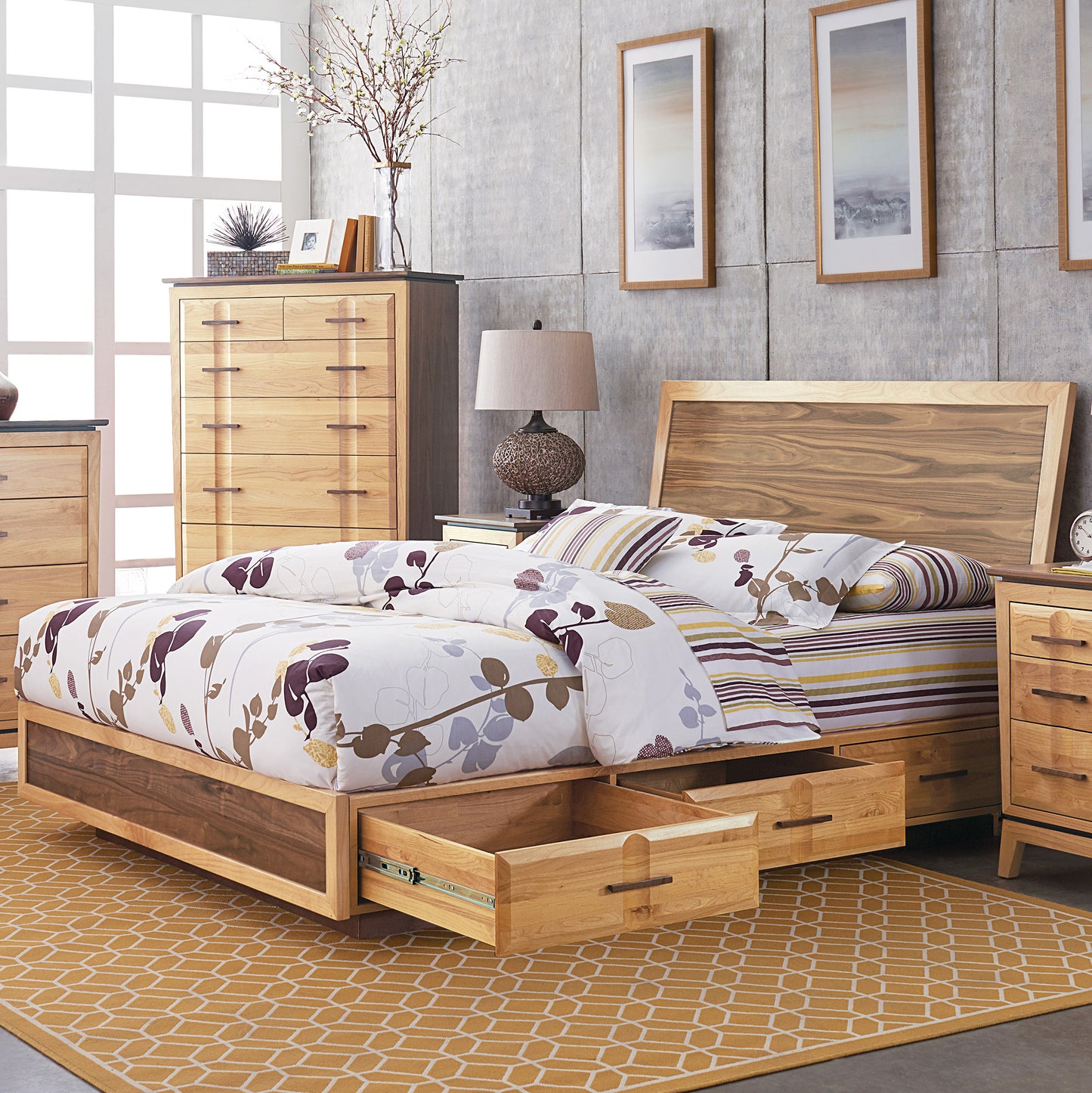 Addison Adjustable Storage Bed