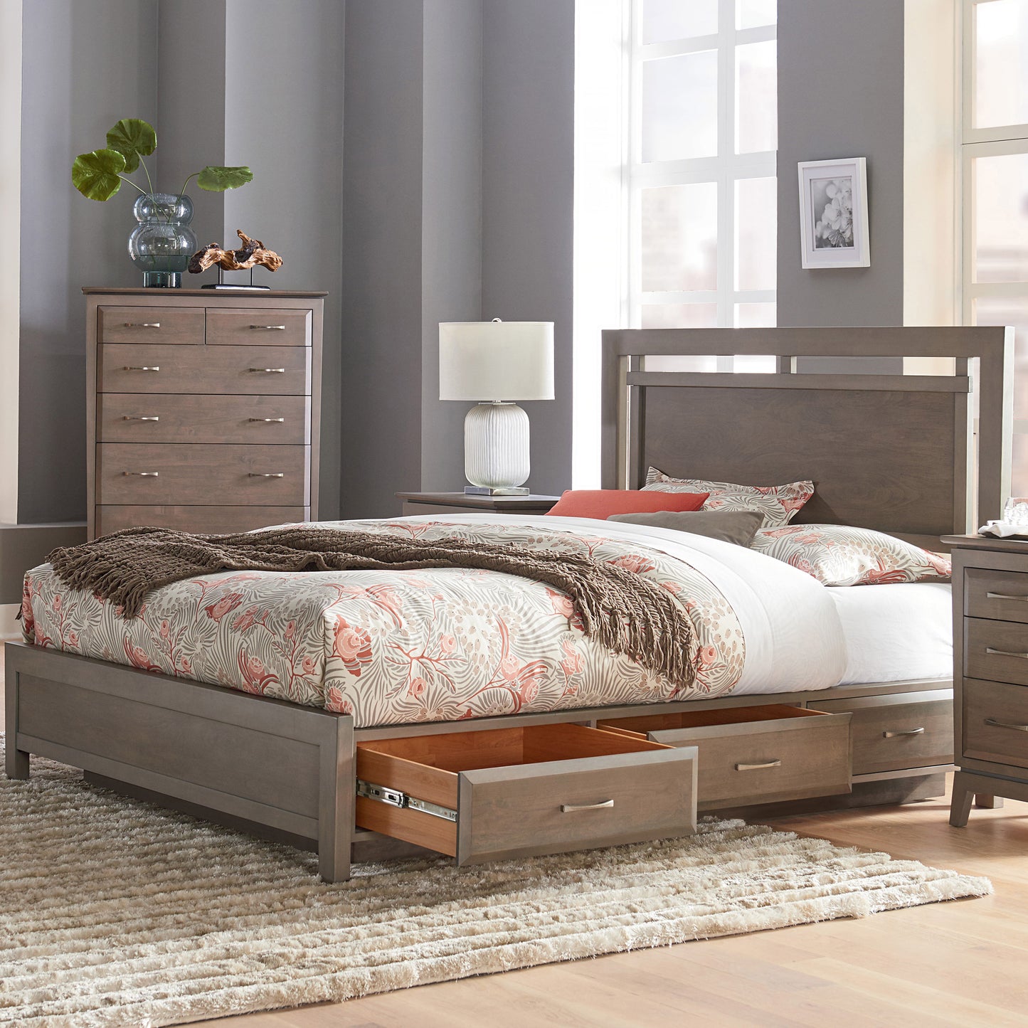 Ellison Panel Storage Bed