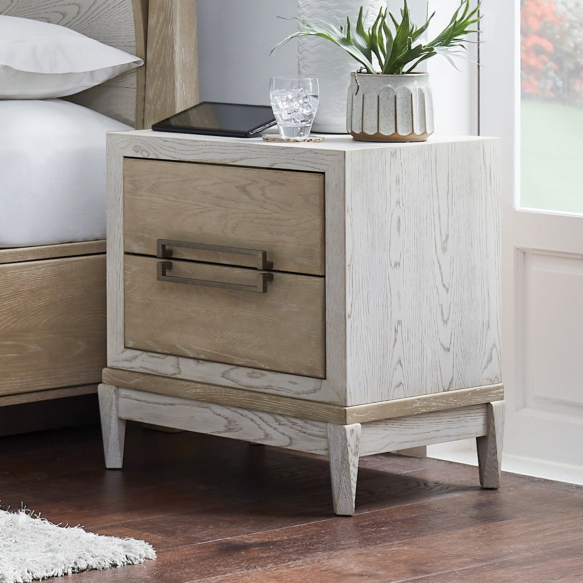 Catalina 2-Drawer Nightstand