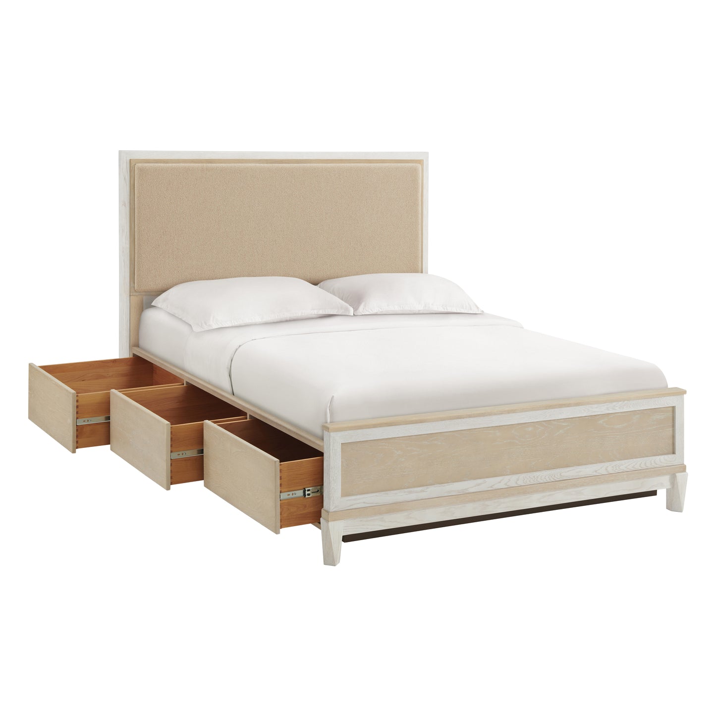 Catalina Upholstered Panel Storage Bed