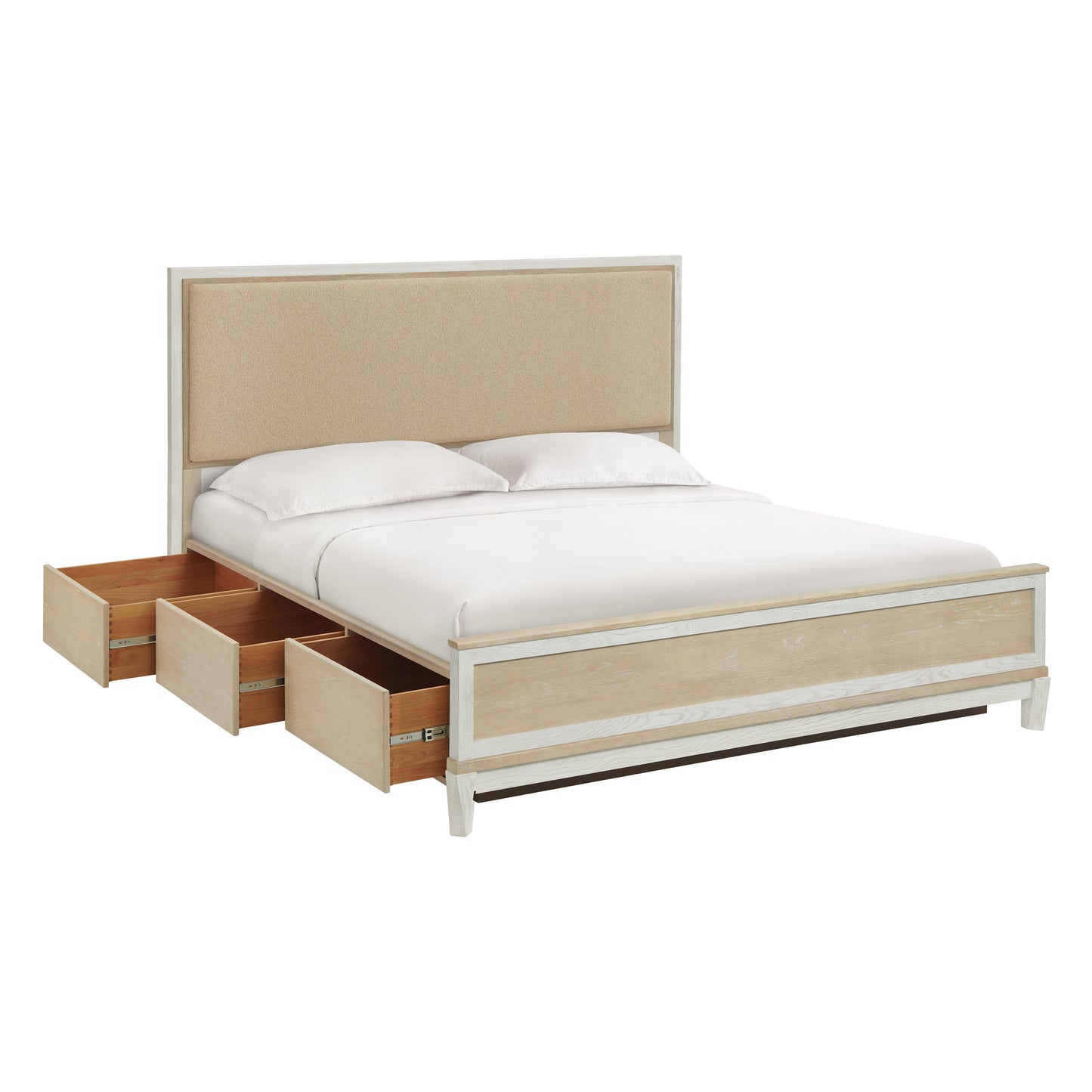 Catalina Upholstered Panel Storage Bed