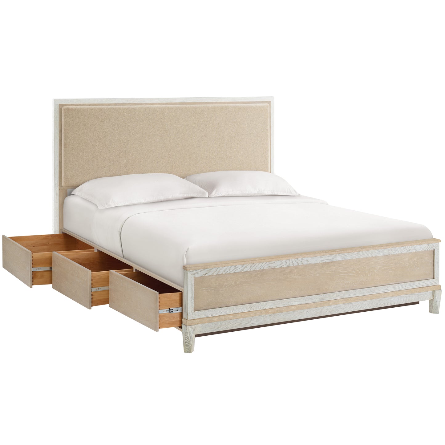 Catalina Upholstered Panel Storage Bed