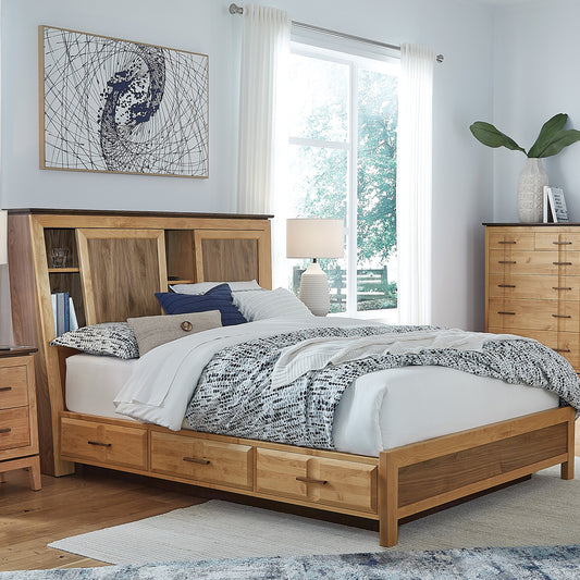 Addison Bookcase Storage Bed