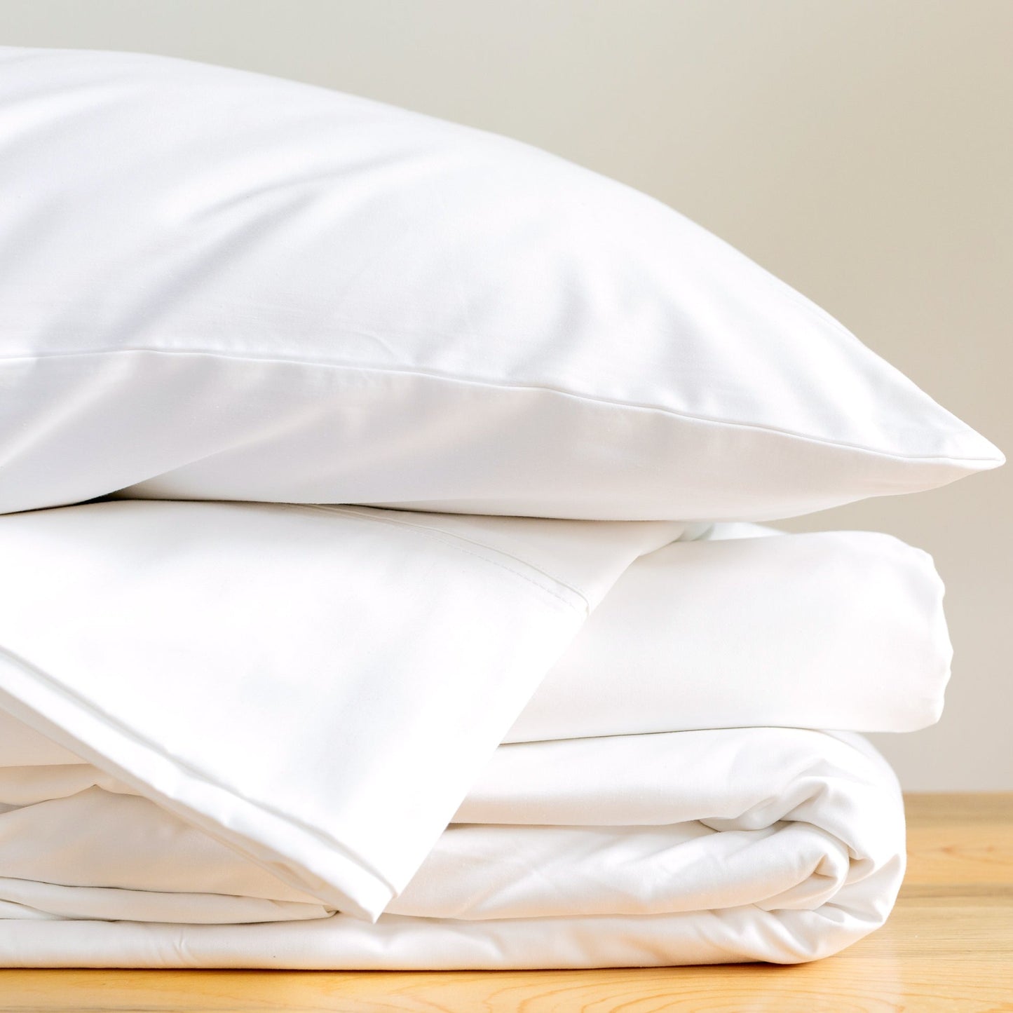 Avocado Organic Indian Cotton 400 TC Sheet Set - White