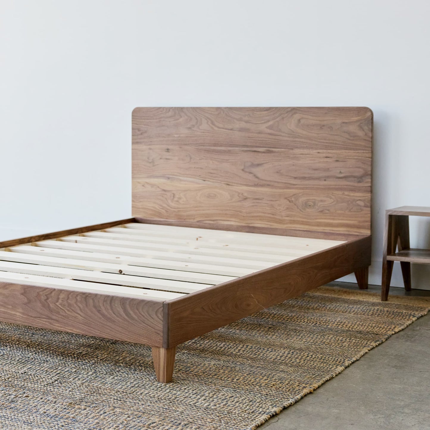 Avocado City Bed Frame with Headboard