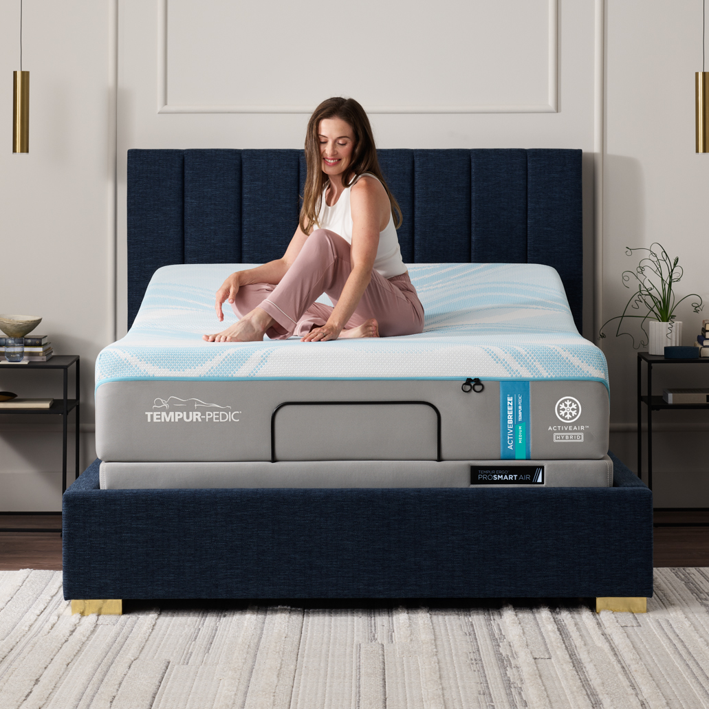 TEMPUR-ActiveBreeze Smart Bed