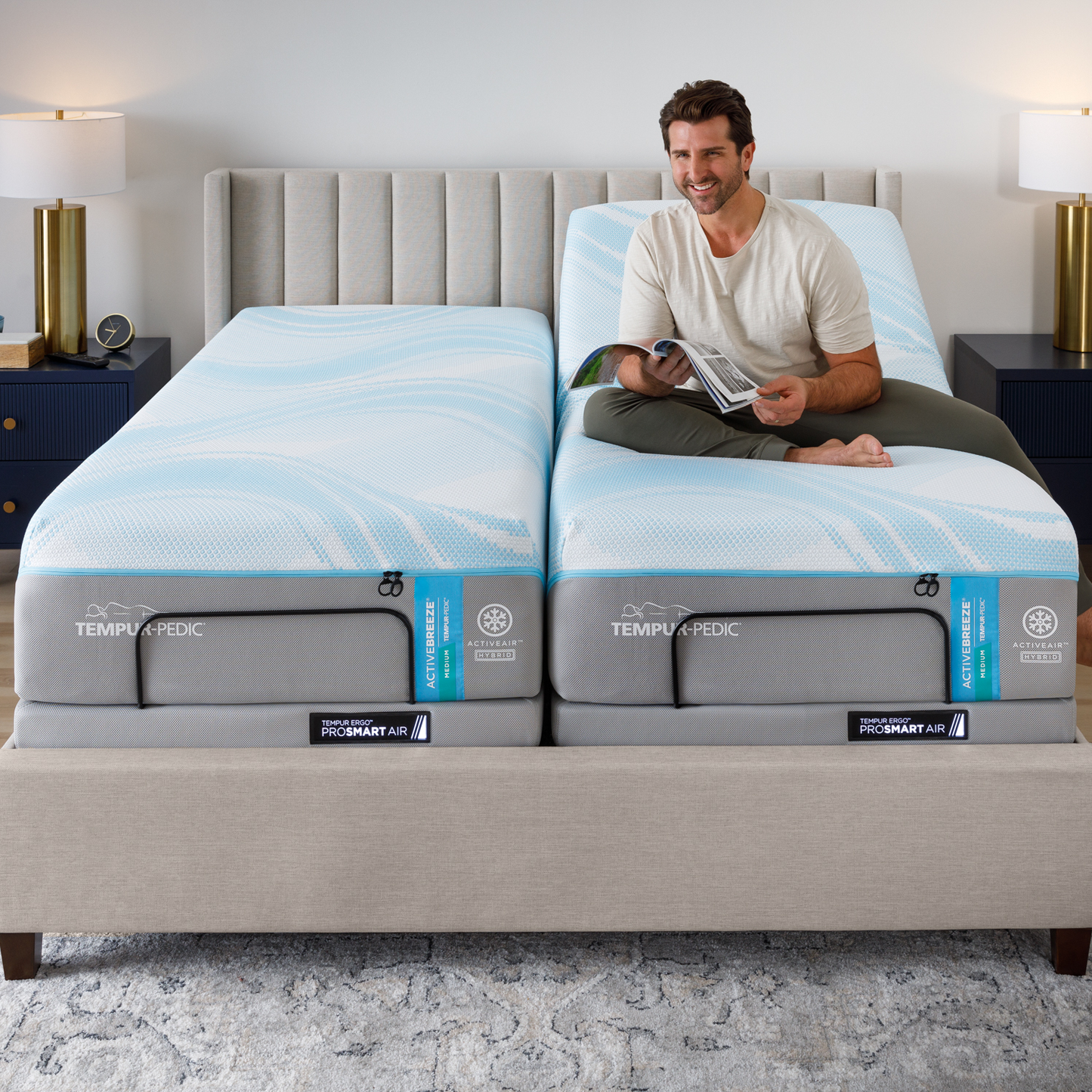 TEMPUR-ActiveBreeze Smart Bed