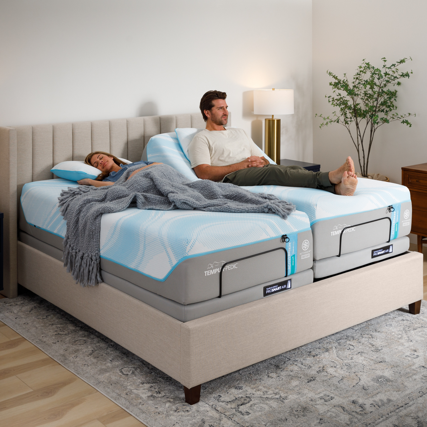 TEMPUR-ActiveBreeze Smart Bed